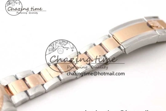 EWF SS Dial RG Yacht-Master Brown RG Bracelet 1:1 Edition Best on 126621 SS A3235 0409